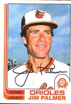 #80 Jim Palmer - Baltimore Orioles - 1982 O-Pee-Chee Baseball