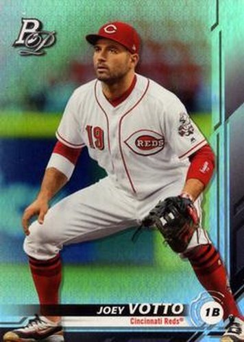 #80 Joey Votto - Cincinnati Reds - 2019 Bowman Platinum Baseball