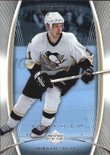 #80 Jordan Staal - Pittsburgh Penguins - 2007-08 Upper Deck Trilogy Hockey