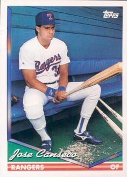 #80 Josenseco - Texas Rangers - 1994 Topps Baseball