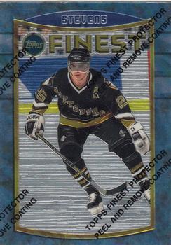#80 Kevin Stevens - Pittsburgh Penguins - 1994-95 Finest Hockey