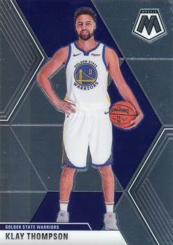 #80 Klay Thompson - Golden State Warriors - 2019-20 Panini Mosaic Basketball