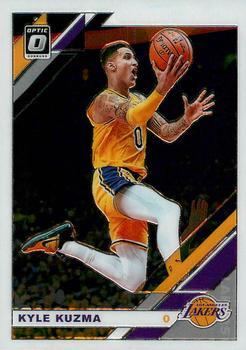 #80 Kyle Kuzma - Los Angeles Lakers - 2019-20 Donruss Optic Basketball