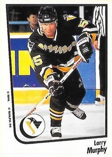 #80 Larry Murphy - Pittsburgh Penguins - 1994-95 Panini Hockey Stickers