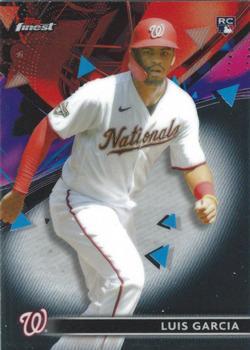 #80 Luis Garcia - Washington Nationals - 2021 Finest Baseball
