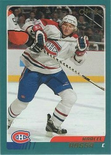 #80 Marcel Hossa - Montreal Canadiens - 2003-04 O-Pee-Chee Hockey