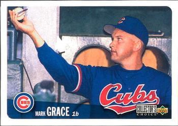 #80 Mark Grace - Chicago Cubs - 1996 Collector's Choice Baseball