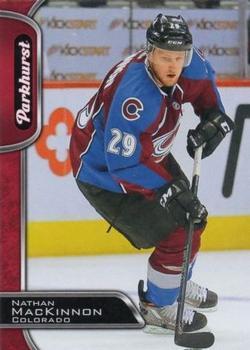 #80 Nathan MacKinnon - Colorado Avalanche - 2016-17 Parkhurst - Red Hockey