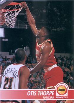 #80 Otis Thorpe - Houston Rockets - 1994-95 Hoops Basketball