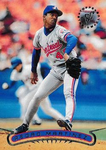#80 Pedro Martinez - Montreal Expos - 1996 Stadium Club Baseball