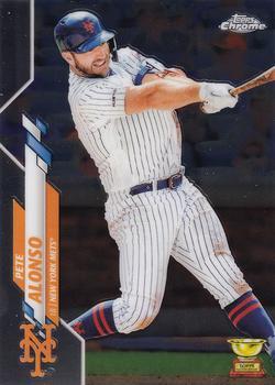 #80 Pete Alonso - New York Mets - 2020 Topps Chrome Baseball