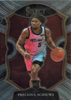 #80 Precious Achiuwa - Miami Heat - 2020-21 Panini Select Basketball