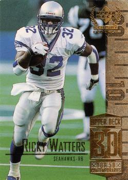 #80 Ricky Watters - Seattle Seahawks - 1999 Upper Deck Century Legends Football