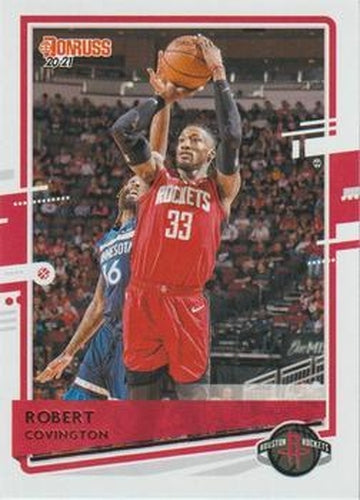 #80 Robert Covington - Houston Rockets - 2020-21 Donruss Basketball