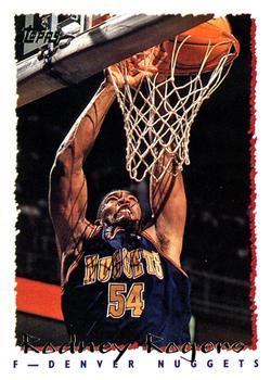 #80 Rodney Rogers - Denver Nuggets - 1994-95 Topps Basketball