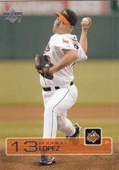 #80 Rodrigo Lopez - Baltimore Orioles - 2003 Upper Deck Baseball