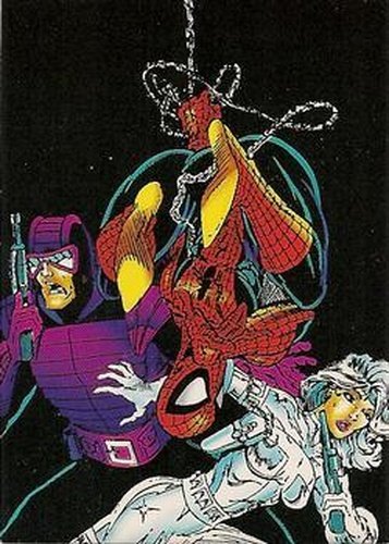#80 Silver Sable - 1992 Comic Images Spider-Man II: 30th Anniversary 1962-1992