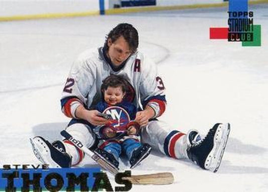 #80 Steve Thomas - New York Islanders - 1994-95 Stadium Club Hockey