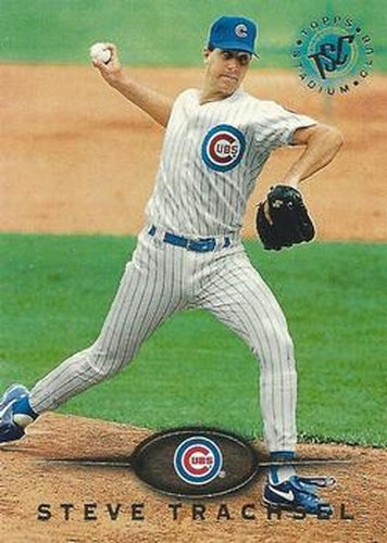#80 Steve Trachsel - Chicago Cubs - 1995 Stadium Club Baseball