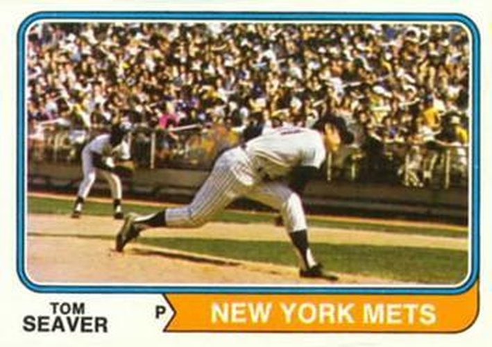 #80 Tom Seaver - New York Mets - 1974 Topps Baseball