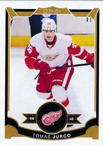 #80 Tomas Jurco - Detroit Red Wings - 2015-16 O-Pee-Chee Hockey