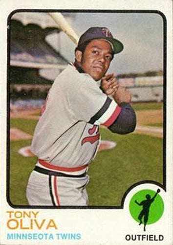 #80 Tony Oliva - Minnesota Twins - 1973 Topps Baseball