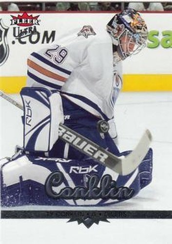 #80 Ty Conklin - Edmonton Oilers - 2005-06 Ultra Hockey