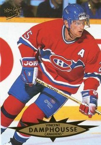 #80 Vincent Damphousse - Montreal Canadiens - 1995-96 Ultra Hockey