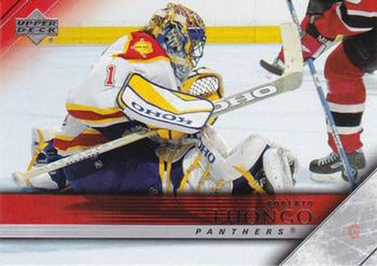 #80 Roberto Luongo - Florida Panthers - 2005-06 Upper Deck Hockey