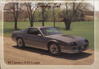 #80 82 Camaro Z-28 Coupe - 1992 Collect-A-Card Chevy