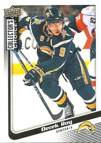 #80 Derek Roy - Buffalo Sabres - 2009-10 Collector's Choice Hockey