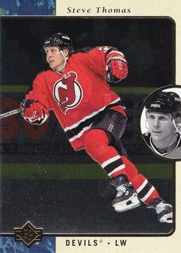 #80 Steve Thomas - New Jersey Devils - 1995-96 SP Hockey