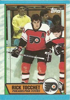 #80 Rick Tocchet - Philadelphia Flyers - 1989-90 Topps Hockey