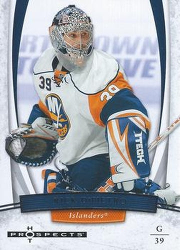 #80 Rick DiPietro - New York Islanders - 2007-08 Fleer Hot Prospects Hockey