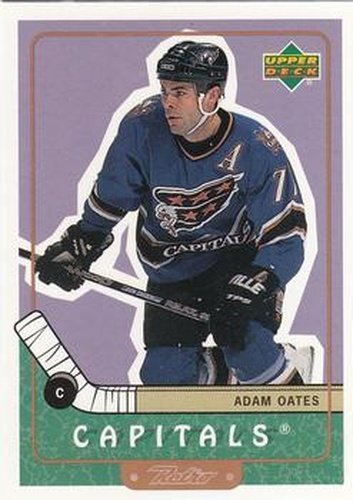 #80 Adam Oates - Washington Capitals - 1999-00 Upper Deck Retro Hockey