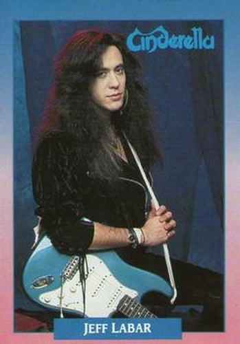 #80 Jeff Labar - 1991 Brockum Rock Cards