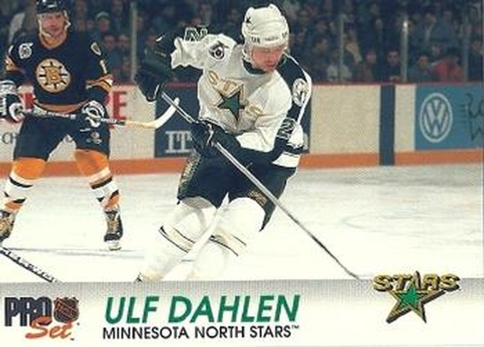 #80 Ulf Dahlen - Minnesota North Stars - 1992-93 Pro Set Hockey