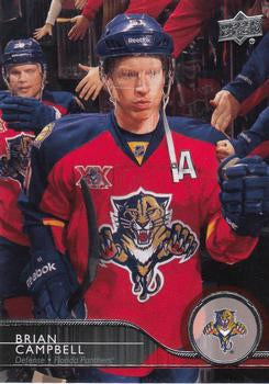#80 Brian Campbell - Florida Panthers - 2014-15 Upper Deck Hockey