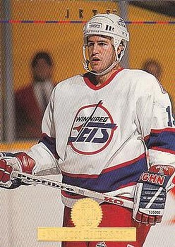 #80 Nelson Emerson - Winnipeg Jets - 1994-95 Leaf Hockey