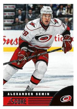 #80 Alexander Semin - Carolina Hurricanes - 2013-14 Score Hockey