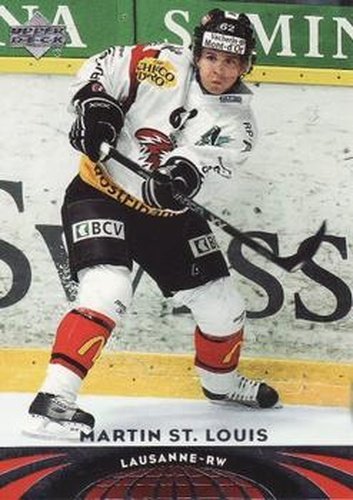 #80 Martin St. Louis - Lausanne - 2004-05 UD All-World Edition Hockey