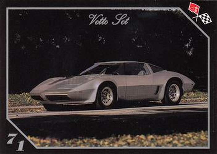 #80 1971 Corvette Aerovette - 1991 Collect-A-Card Vette Set