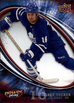 #80 Darcy Tucker - Colorado Avalanche - 2008-09 Upper Deck Power Play Box Set Hockey