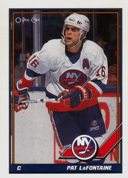 #80 Pat LaFontaine - New York Islanders - 1991-92 O-Pee-Chee Hockey