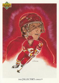 #80 Theoren Fleury - Calgary Flames - 1991-92 Upper Deck Hockey