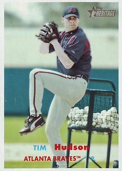 #80a Tim Hudson - Atlanta Braves - 2006 Topps Heritage Baseball