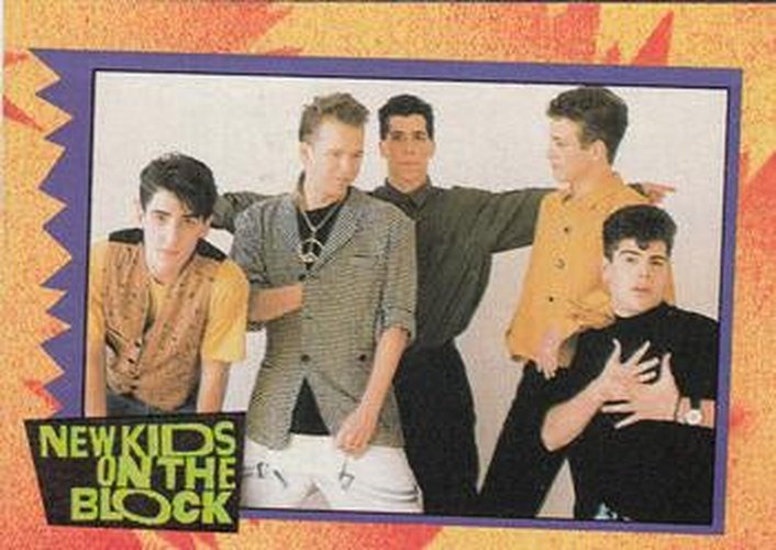 #80b Home Cooking! - 1989 Topps New Kids on the Block