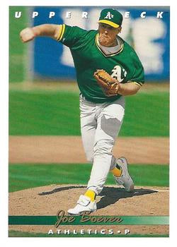 #810 Joe Boever - Oakland Athletics - 1993 Upper Deck Baseball