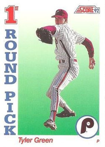 #810 Tyler Green - Philadelphia Phillies - 1992 Score Baseball