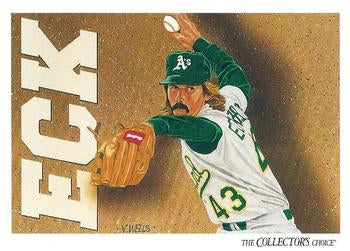 #814 Dennis Eckersley - Oakland Athletics - 1993 Upper Deck Baseball
